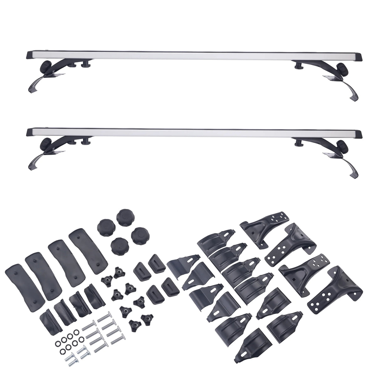 2pack 48" Car Top Roof Rack Cross Bars Kayak Cargo Carrier T2543