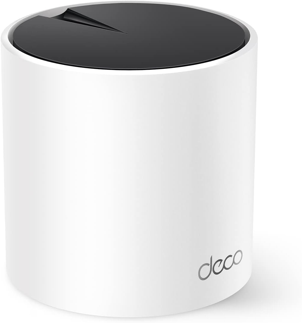 TP-Link Deco AX3000 WiFi 6 Mesh System (Deco X55) - Covers up to 6500 Sq.Ft. , Replaces Wireless Router and Extender, 3 Gigabit ports per unit, supports Ethernet Backhaul (3-pack) A246938