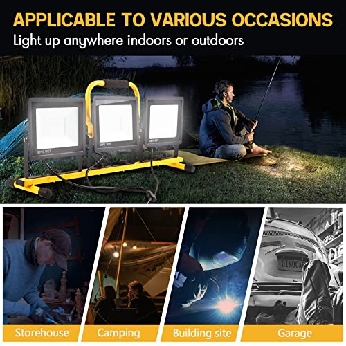 21000 Lumen LED Work Light with Adjustable Tripod Stand R683