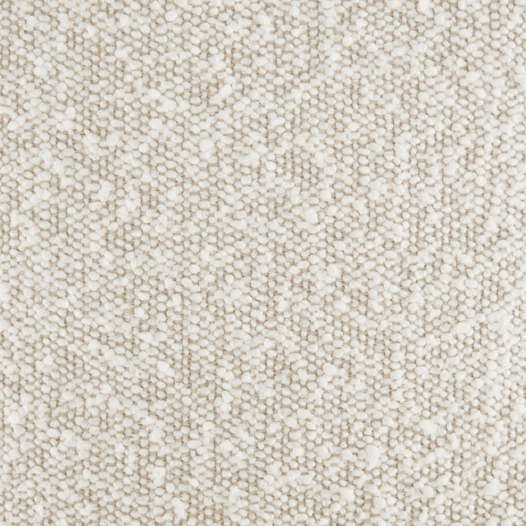 Crema White Boucle Pouf W253024