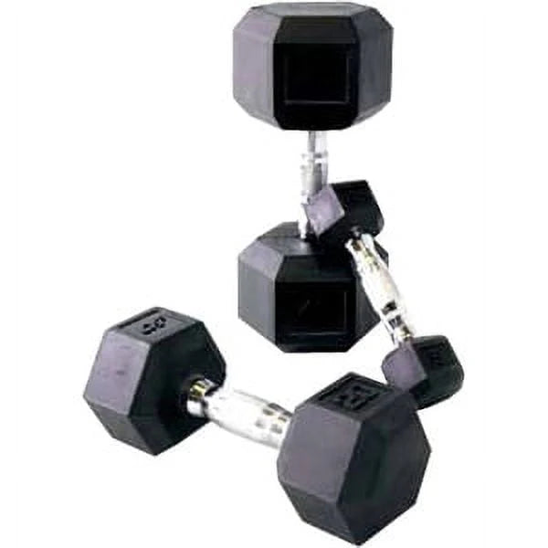 25lb Cast Iron Hex Dumbbell D502007