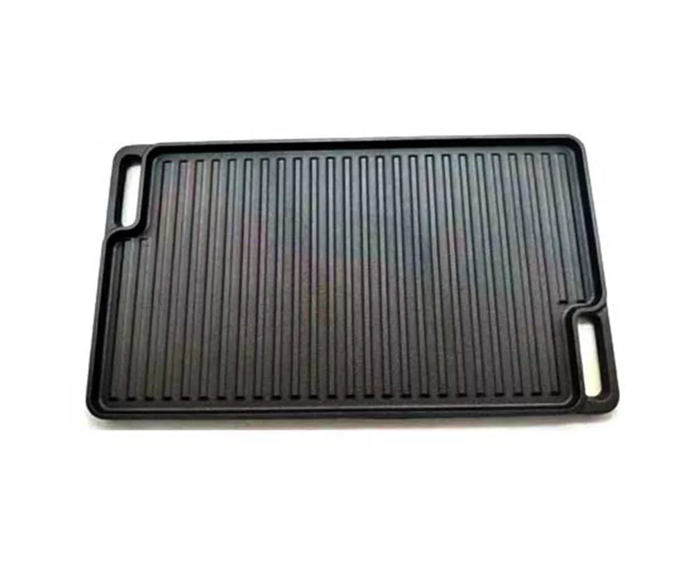 Double Sided Cast Iron Griddle Plate V621