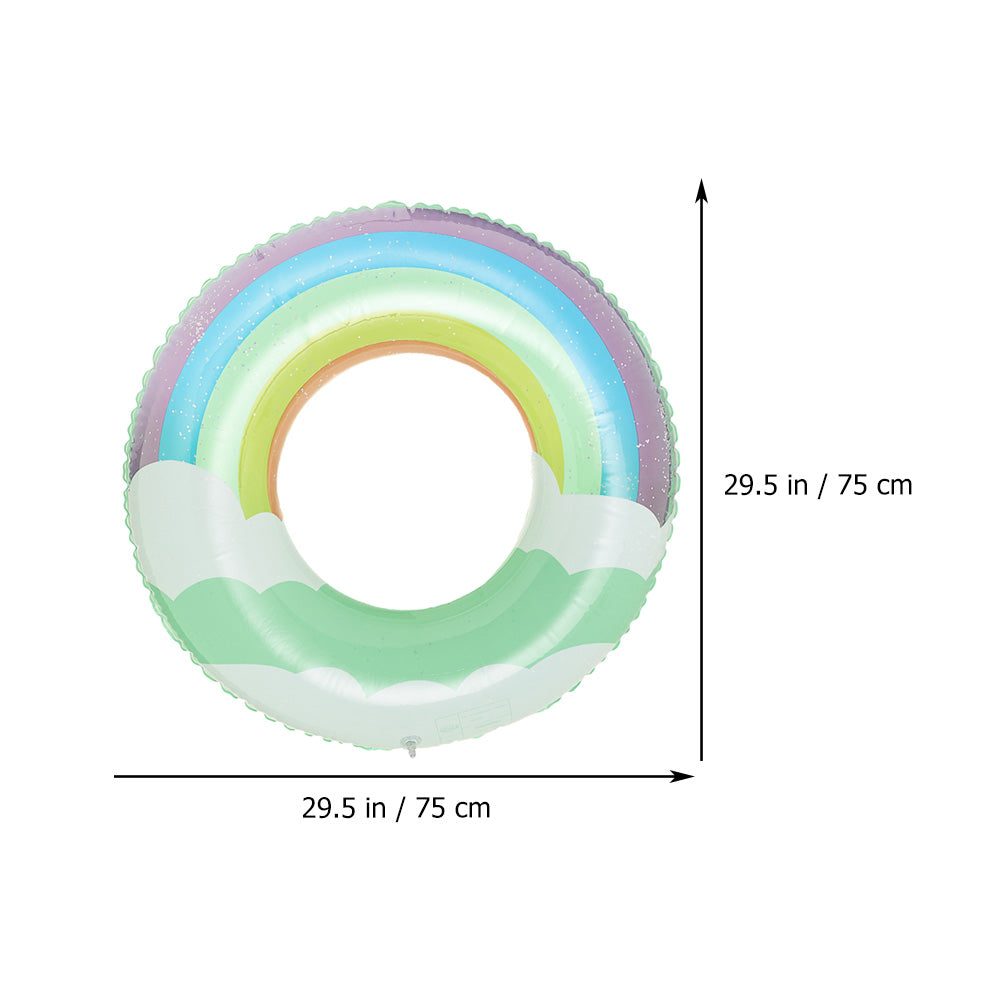 Floating Swimming Ring Inflatable Sequin Design F641