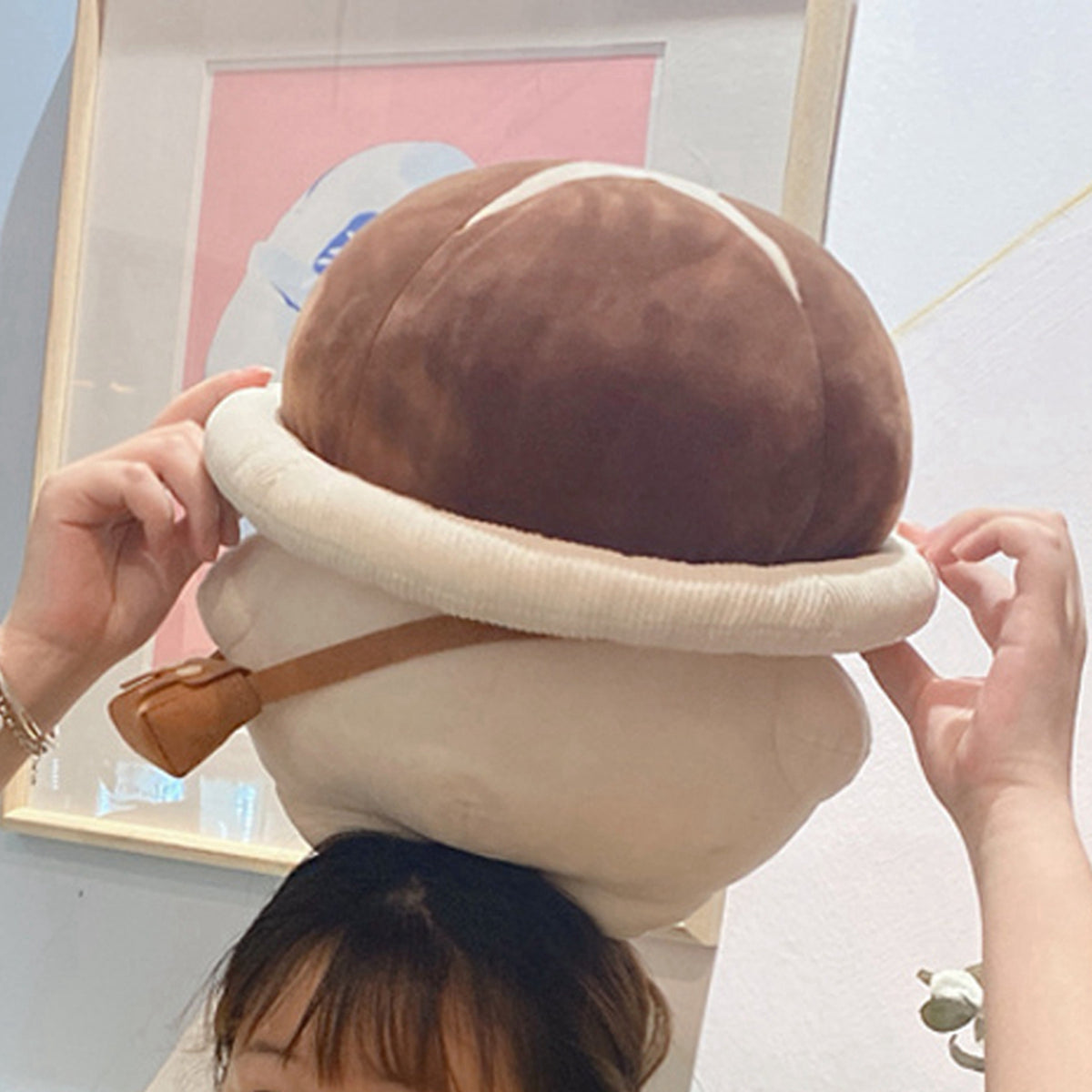 Plush Mushroom Doll Pillow A353