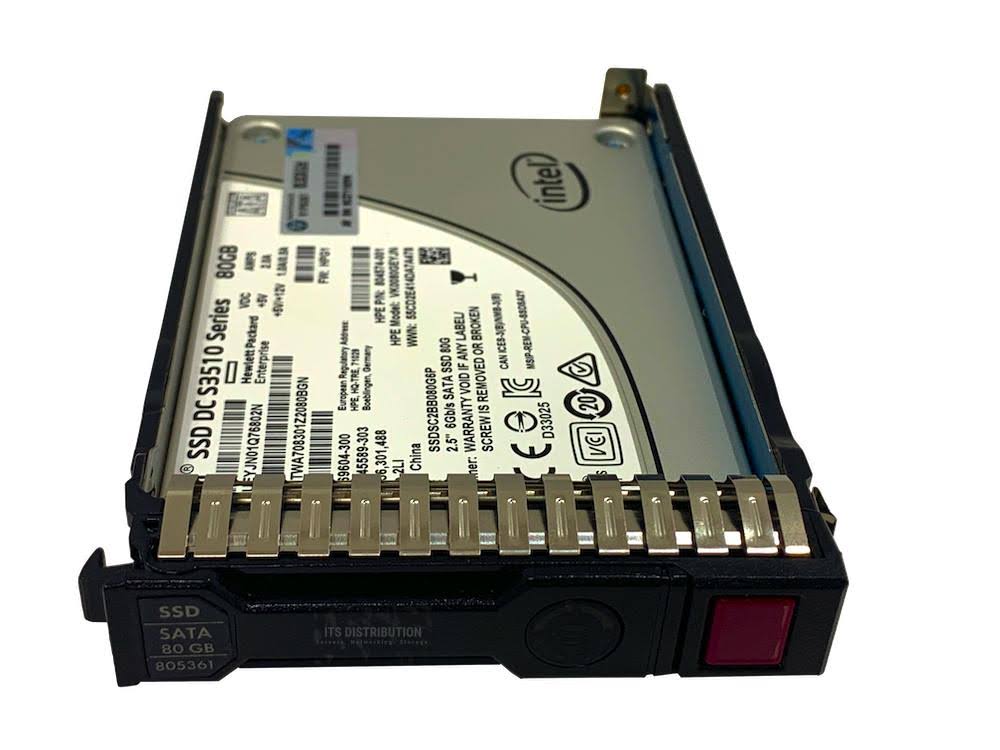 80 GB Internal Hot-Swap Solid State Drive - SATA - 2.5-inch J504