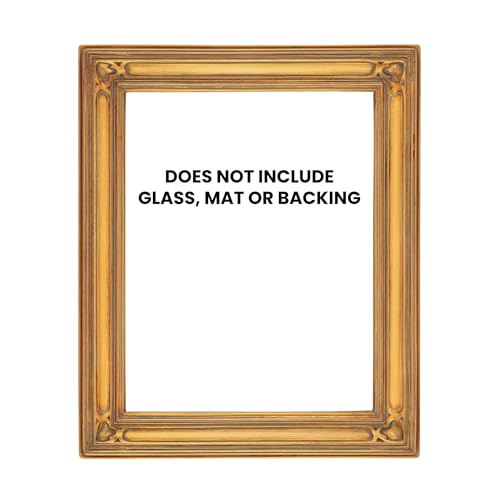 8x10 Gold Ornate Picture Frame I9870