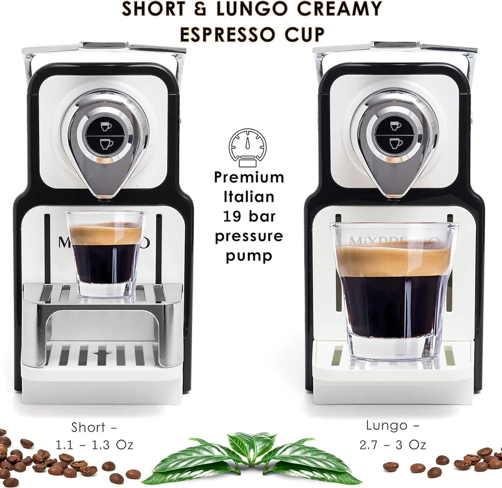 Black 19-Bar Single Serve Espresso Machine I919099