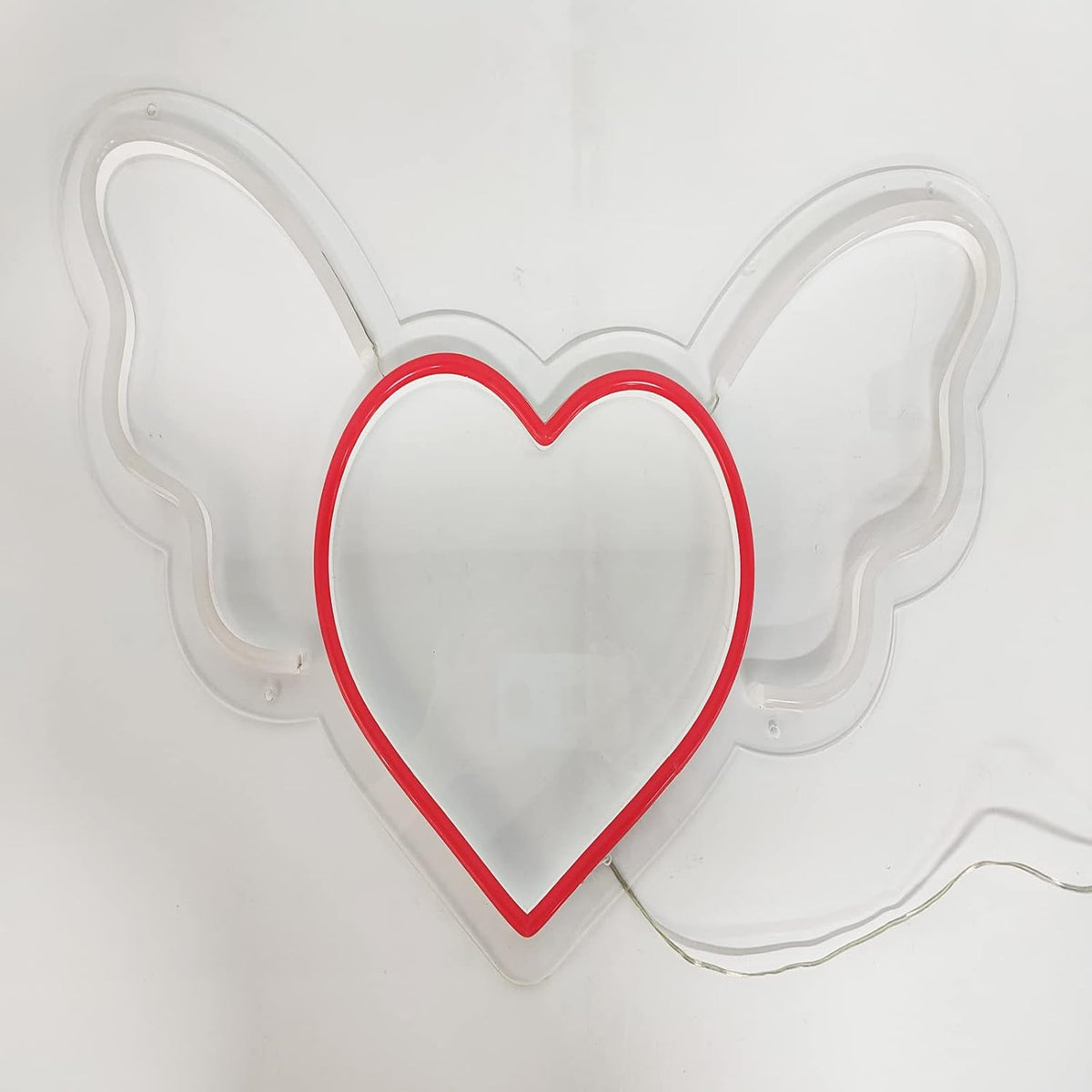 Heart Angel Wings Neon Sign Pack of 2 G4397