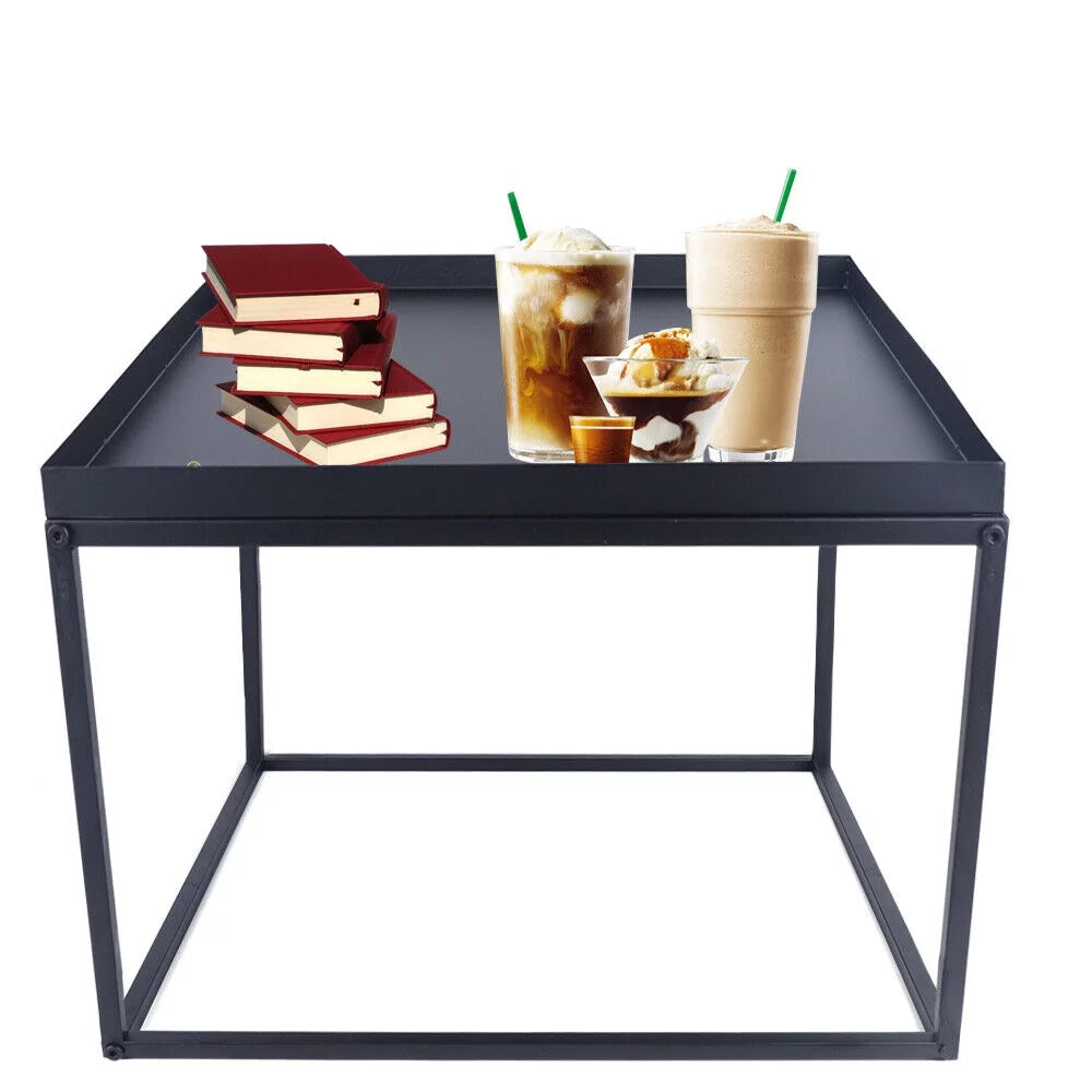 24" Square Metal Coffee Table U6024
