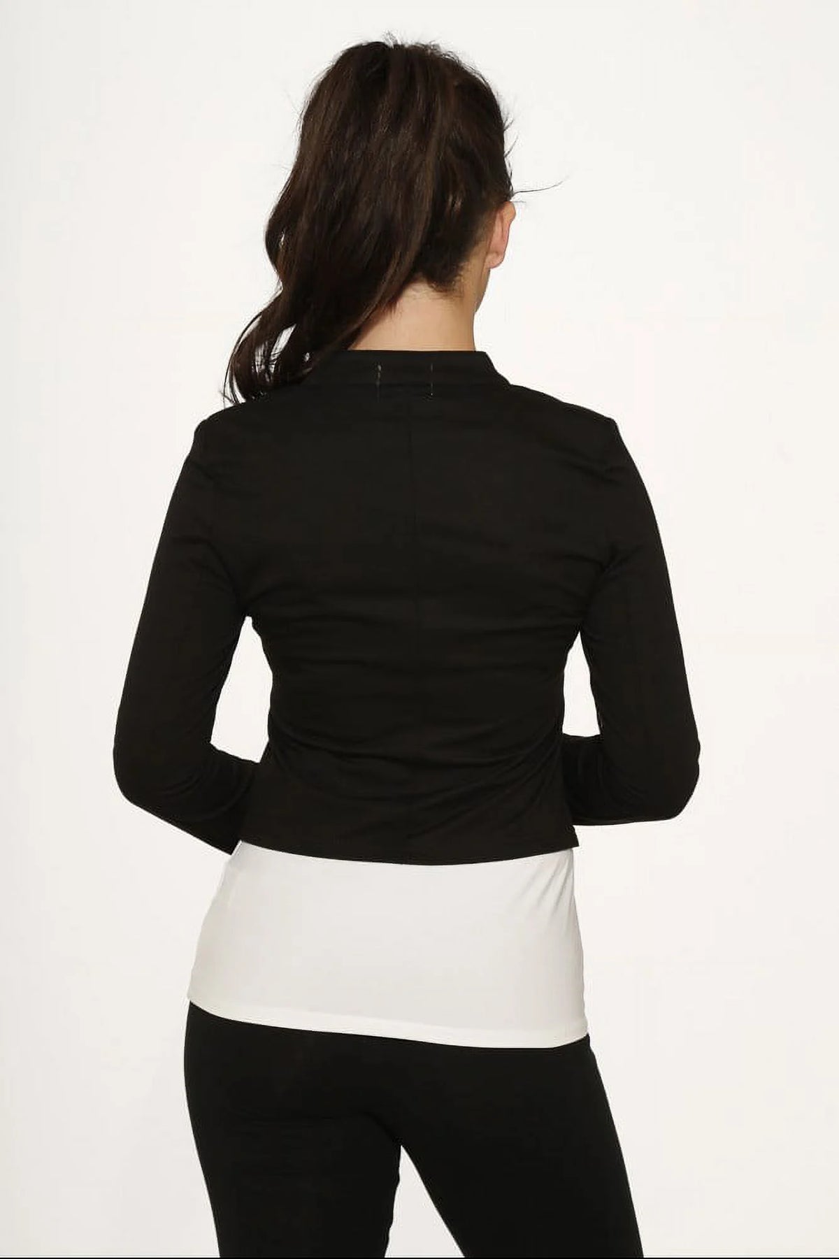 Black Military Jacket P68754