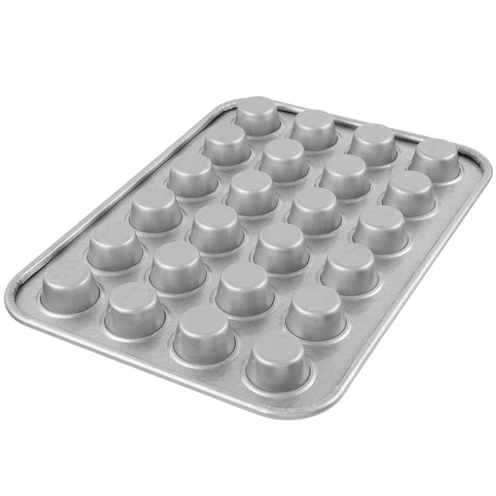 24 Cup 2.1 oz. Glazed Mini Muffin Pan J90541