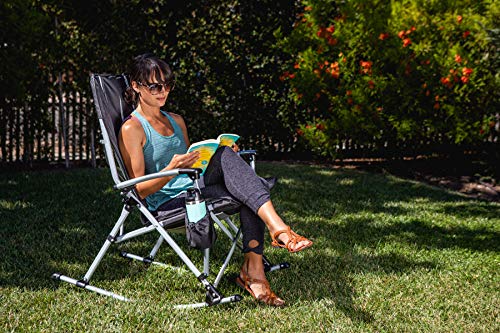 XL Heavy Duty Outdoor Rocking Camp Chair B958339