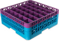 36 Cmpt Glass Rack with 2 Extenders Z182