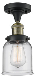 Small Bell 1 Light Semi-Flush Mount J161