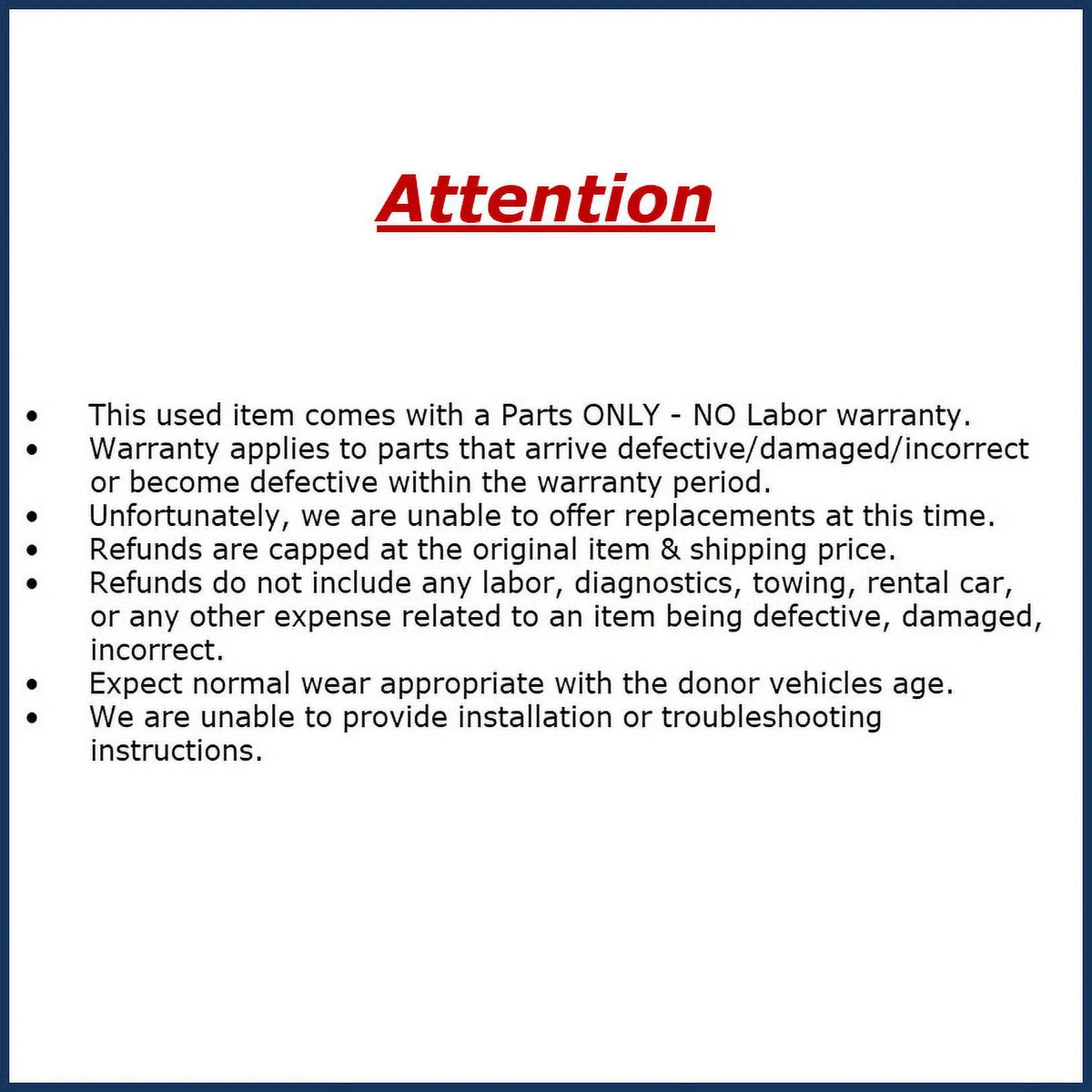 Pre-Owned Subaru Impreza 2.0L Air Cleaner Assembly K857986