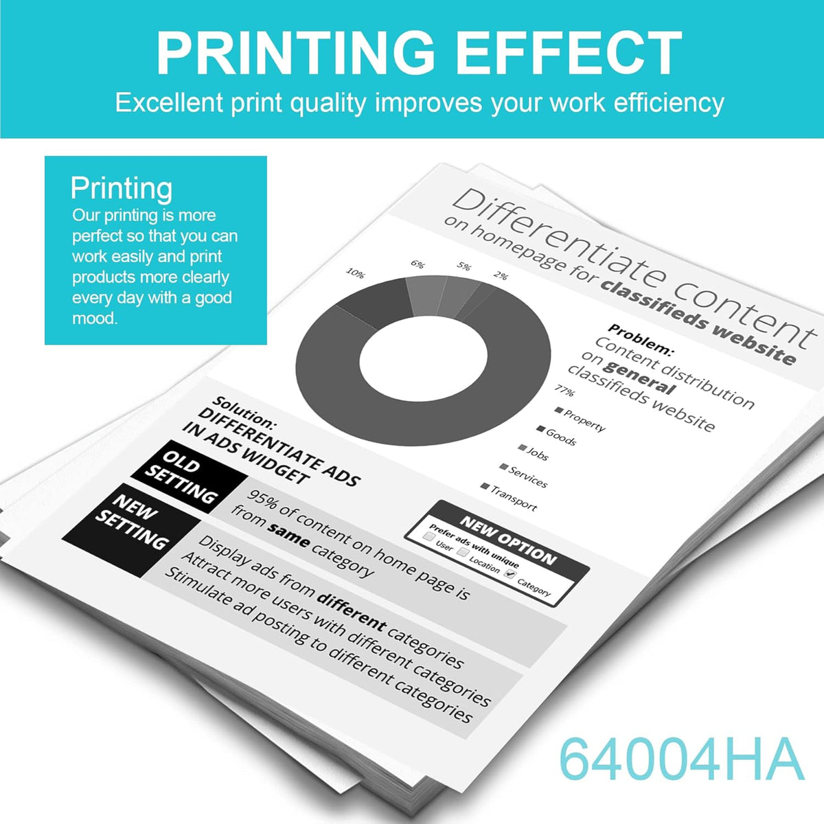 2 Pack Black Compatible Toner Cartridge Y288759