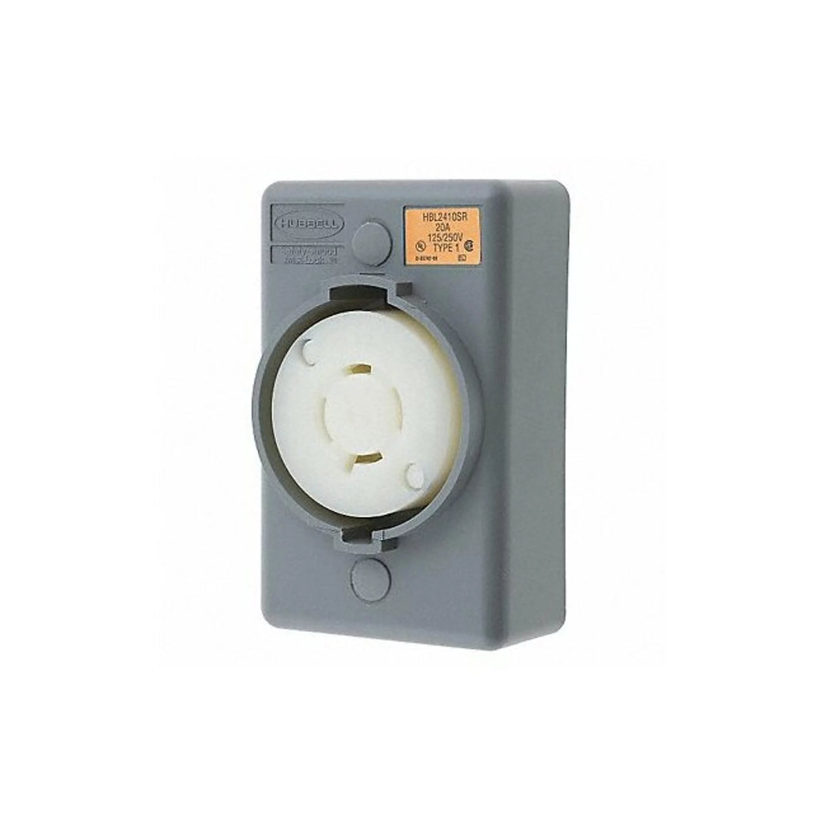 20 A Gray Receptacle S196965