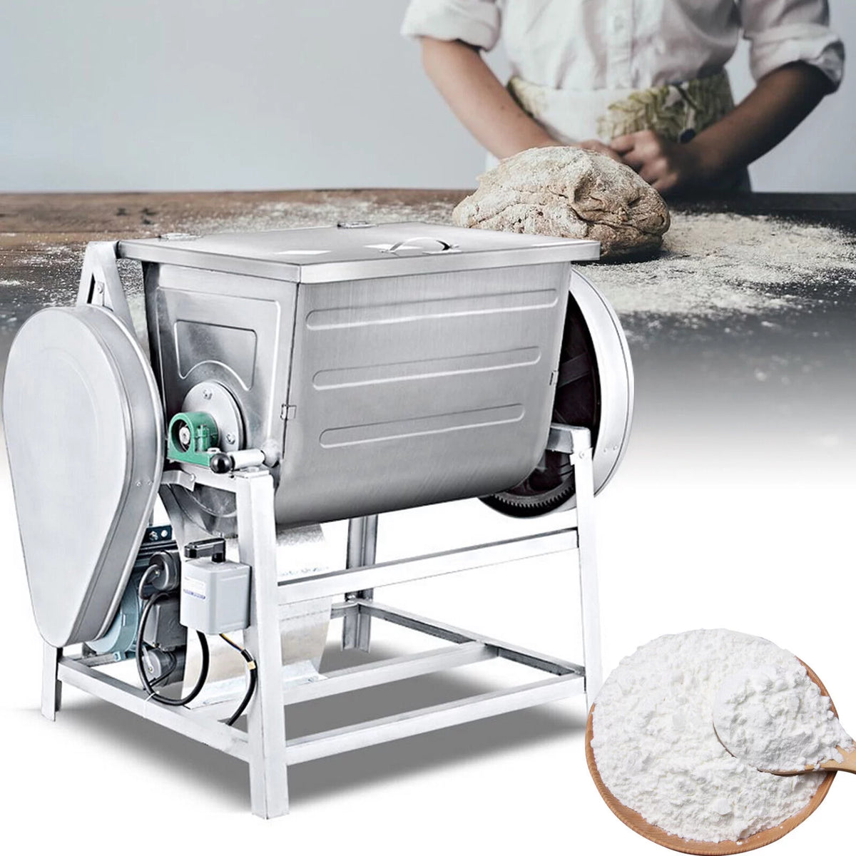 30 QT Electric Dough Mixer with 1500W Motor A828