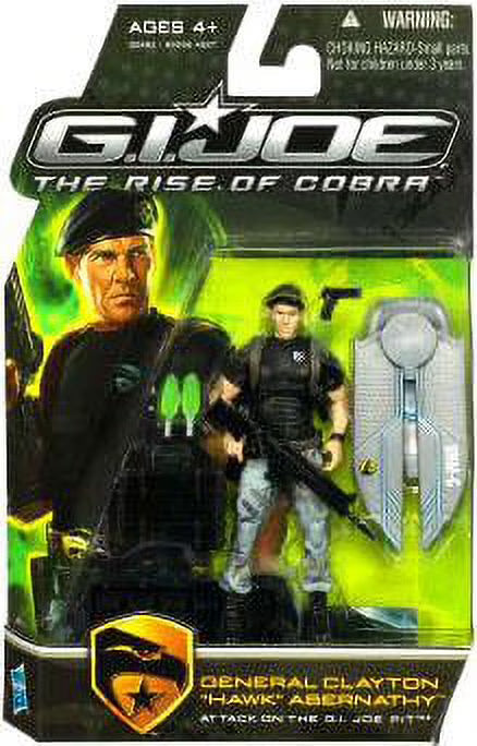 GI Joe Rise of Cobra General Clayton Hawk Abernathy Action Figure C84852