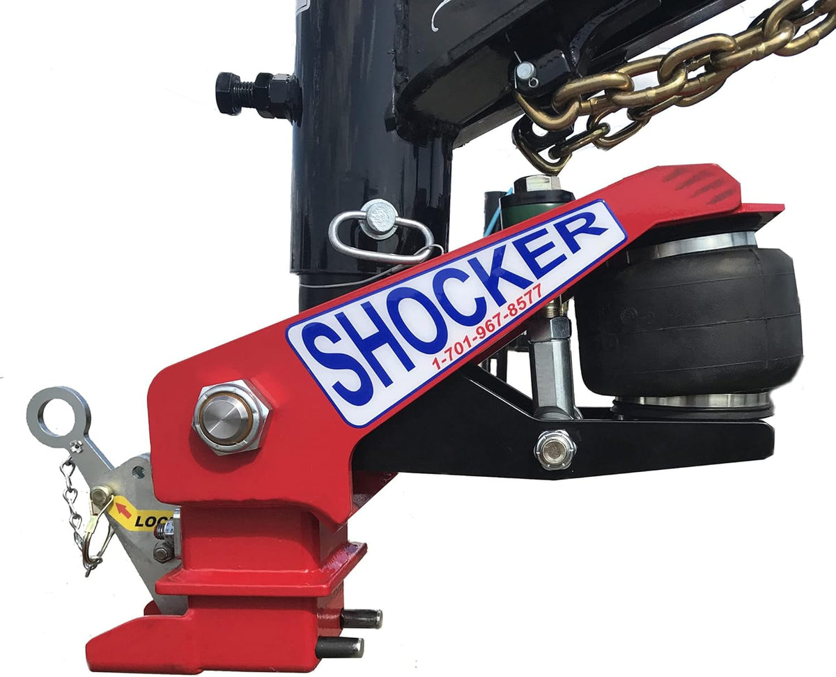Gooseneck Air Hitch & Coupler, Round 4" Straight Pin 30K SL Coupler M9932