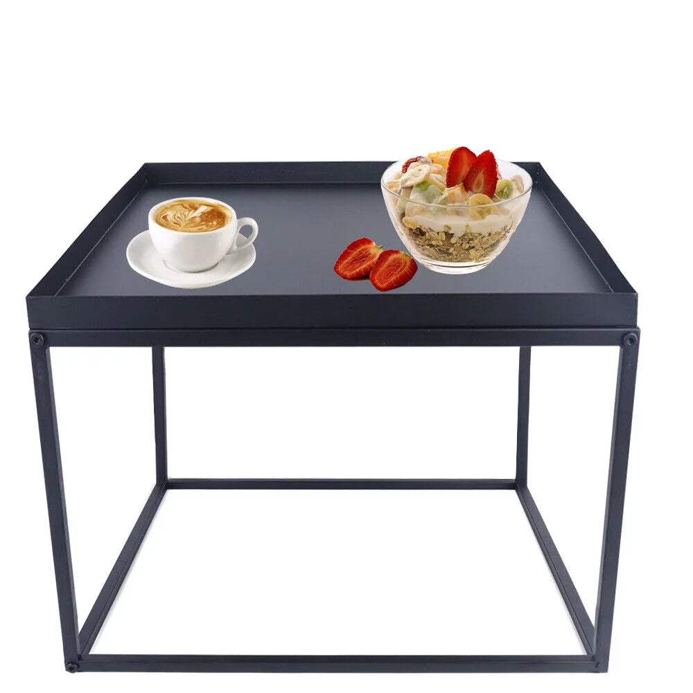 24" Square Metal Coffee Table U6024