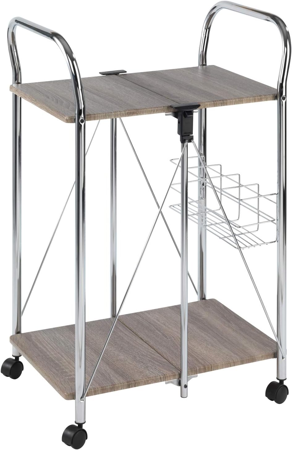 3 Tier Rolling Metal Cart G6897