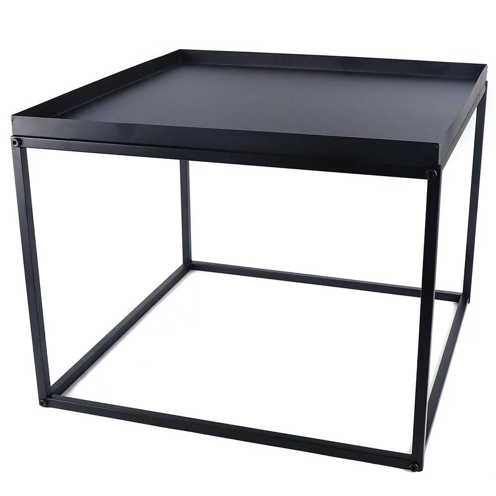24" Square Metal Coffee Table U6024