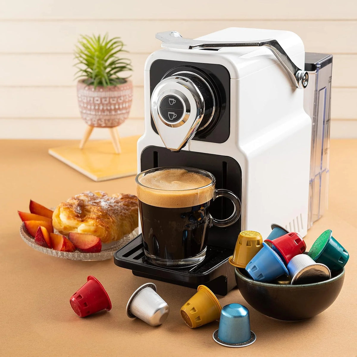 Black 19-Bar Single Serve Espresso Machine I919099