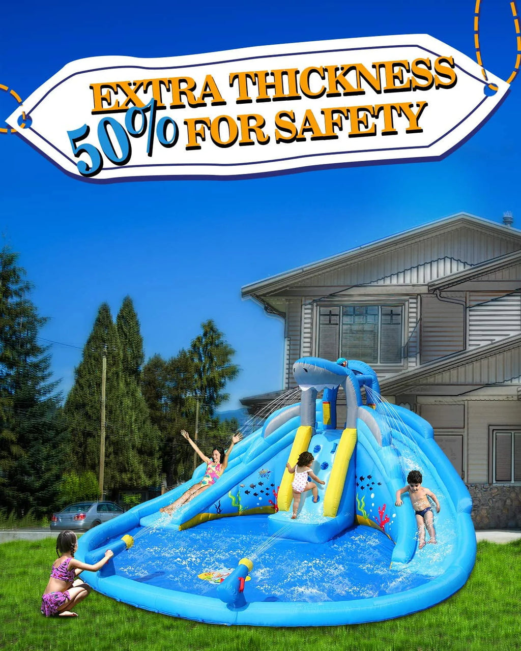 Inflatable Water Slide K111344