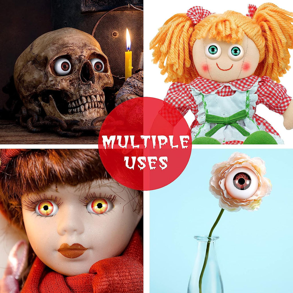 60Pcs Halloween Eyeballs Party Props Z41910