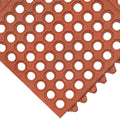 Red Commercial Rubber Mat 3 x 5 Feet M63914