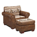 Arm Chair with Ottoman K67876