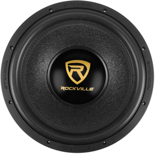 15" 5000 Watt Car Audio Subwoofer with Sealed Sub Box Enclosure E6590