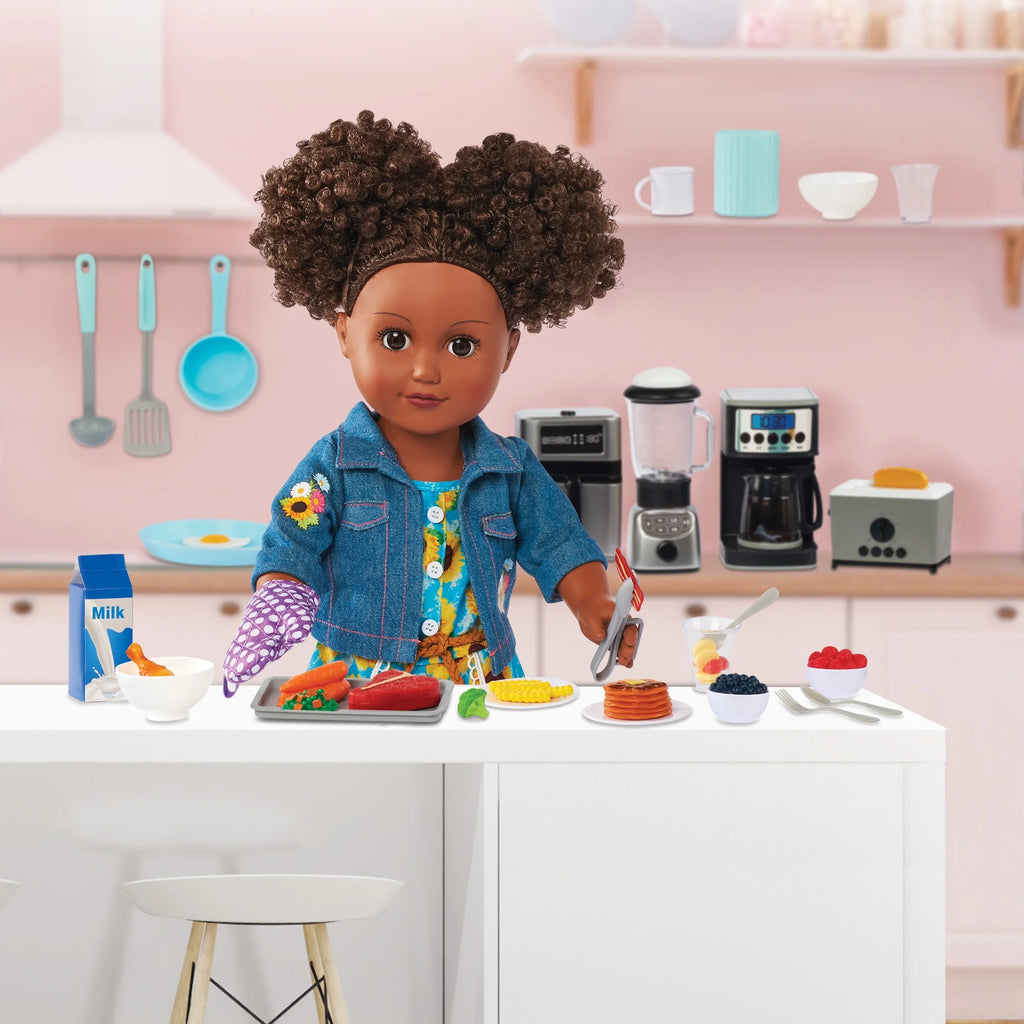 Kitchen Appliance Play Set for 18 inch Dolls I75666