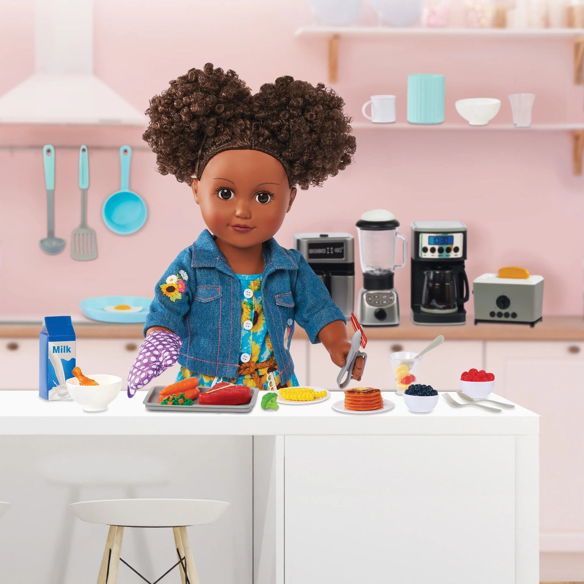 Kitchen Appliance Play Set for 18 inch Dolls I75666