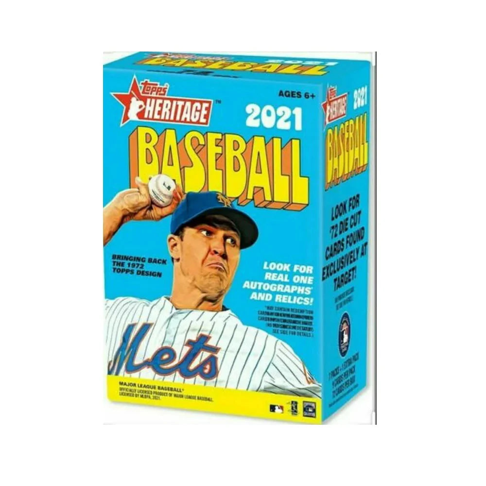 2021 Heritage Baseball Trading Card Box T962