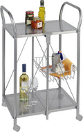 3 Tier Rolling Metal Cart G6897