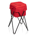 Red Camping Cooler with Stand V506